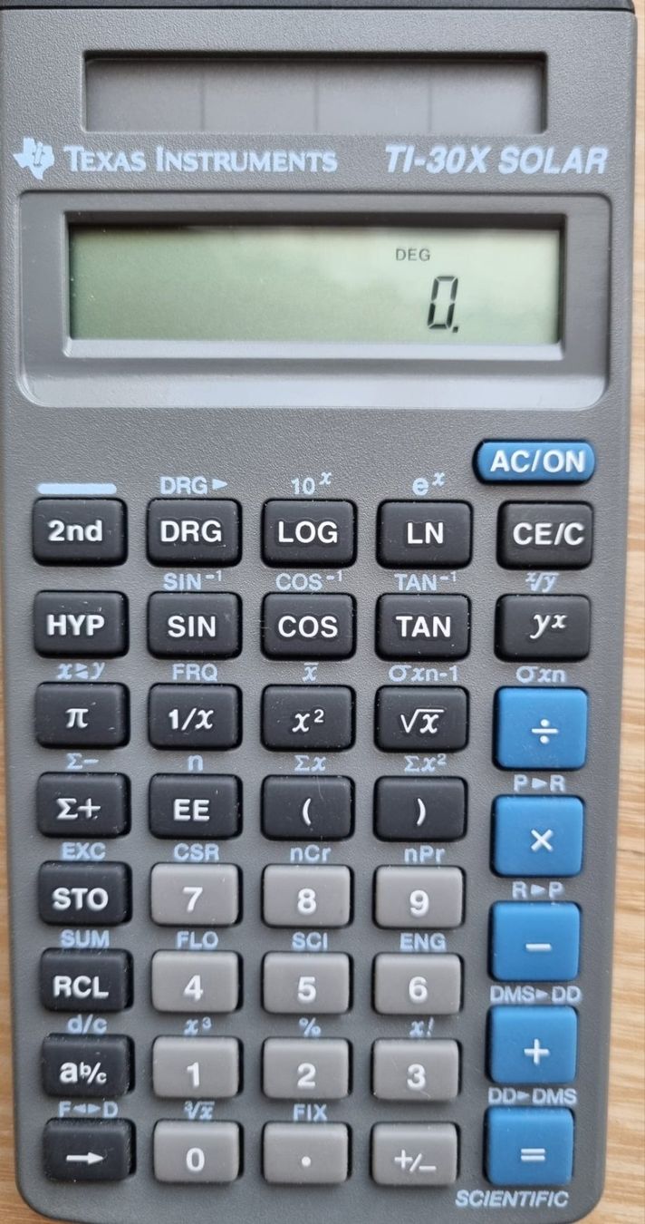 Texas Instruments Calcolatrici tascabili: Taschenrechner Texas TI-30X Solar – Usato da Ormalingen venduto da ersahisi 4