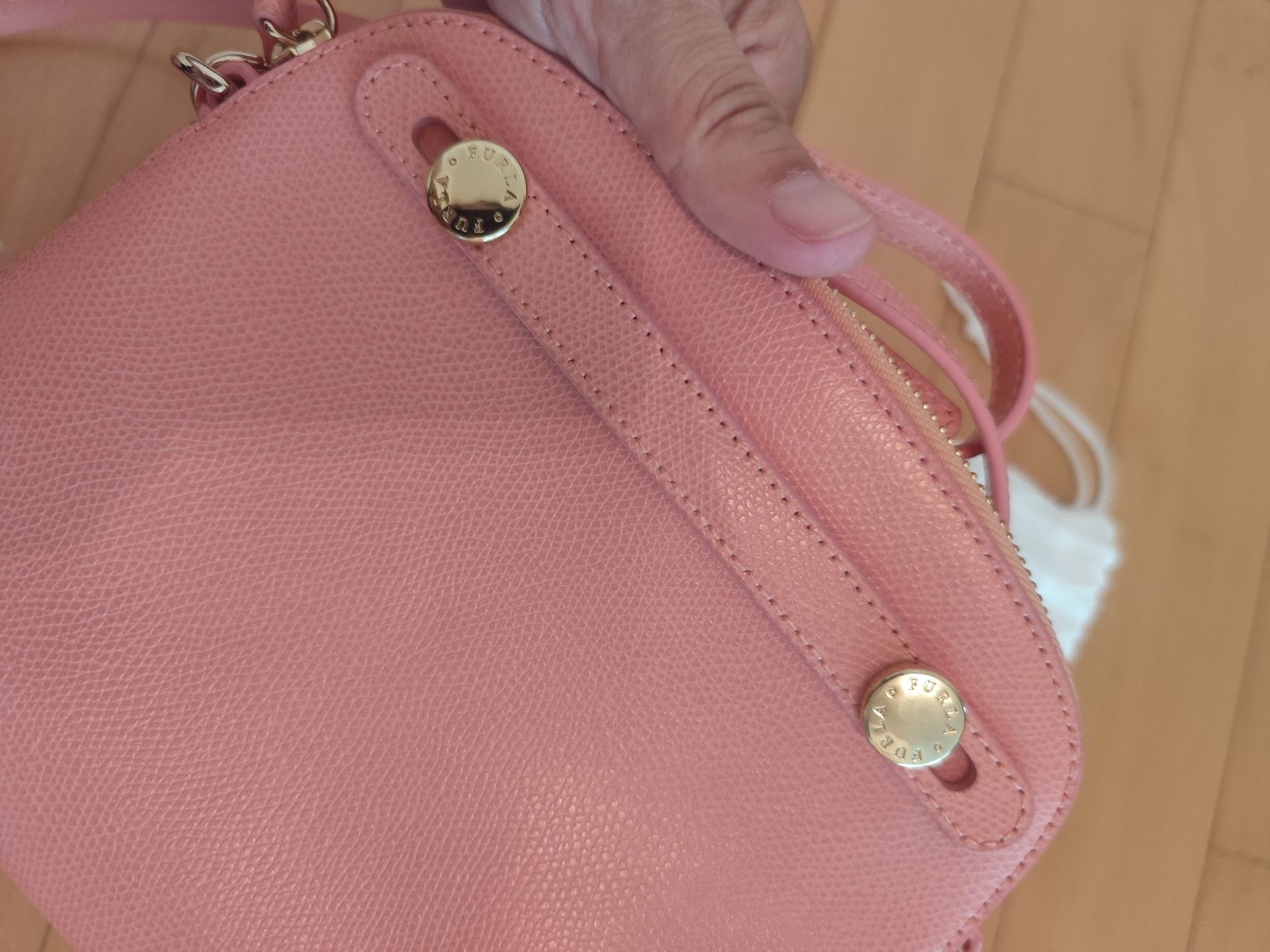 Furla Borse da donna: Furla Handtasche Leder Pink Damen – Nuovo (secondo la descrizione) da Zürich venduto da Claudia_Zueri 1