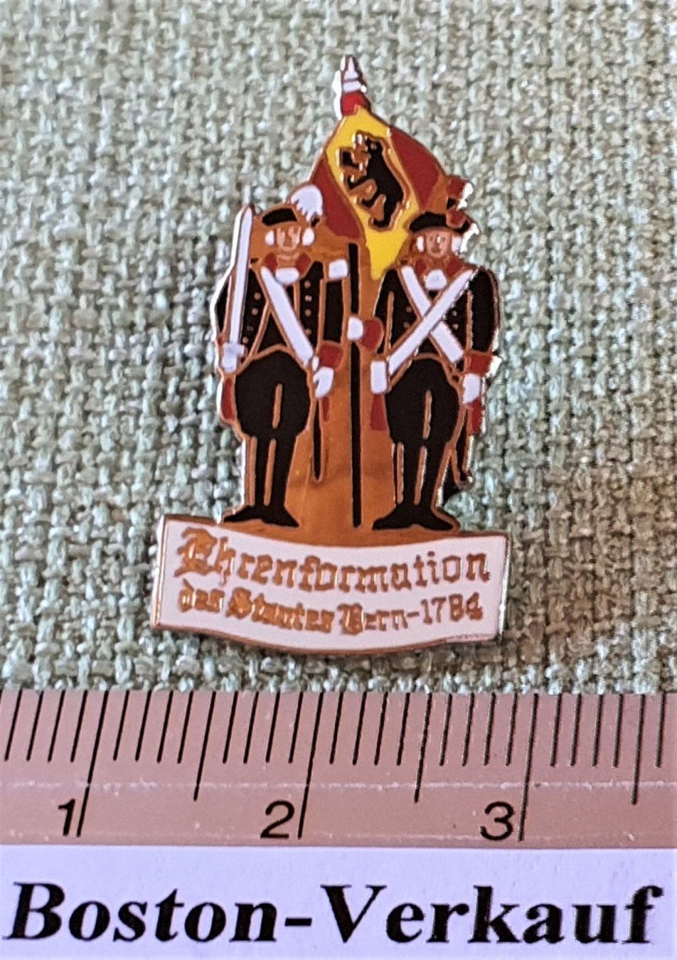 Placchette & Badge: E410 Pin Ehrenformation des Staates Bern – Usato da Reinach BL venduto da Boston-Verkauf 1
