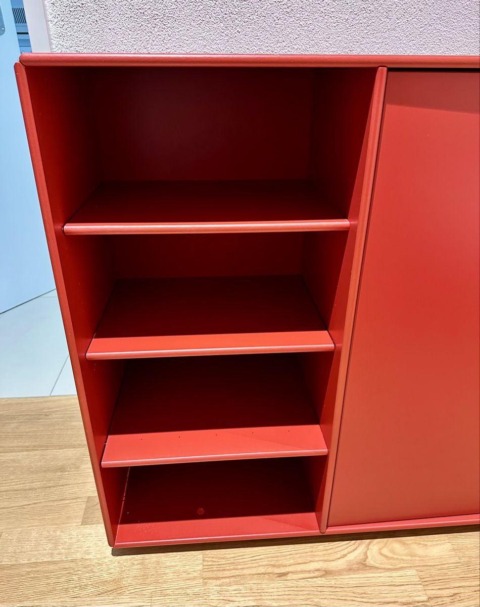 Commodes: Kommode, Sideboard, Buffet, Schuhschrank, rot – D'occasion à Meggen par deanstreet 6
