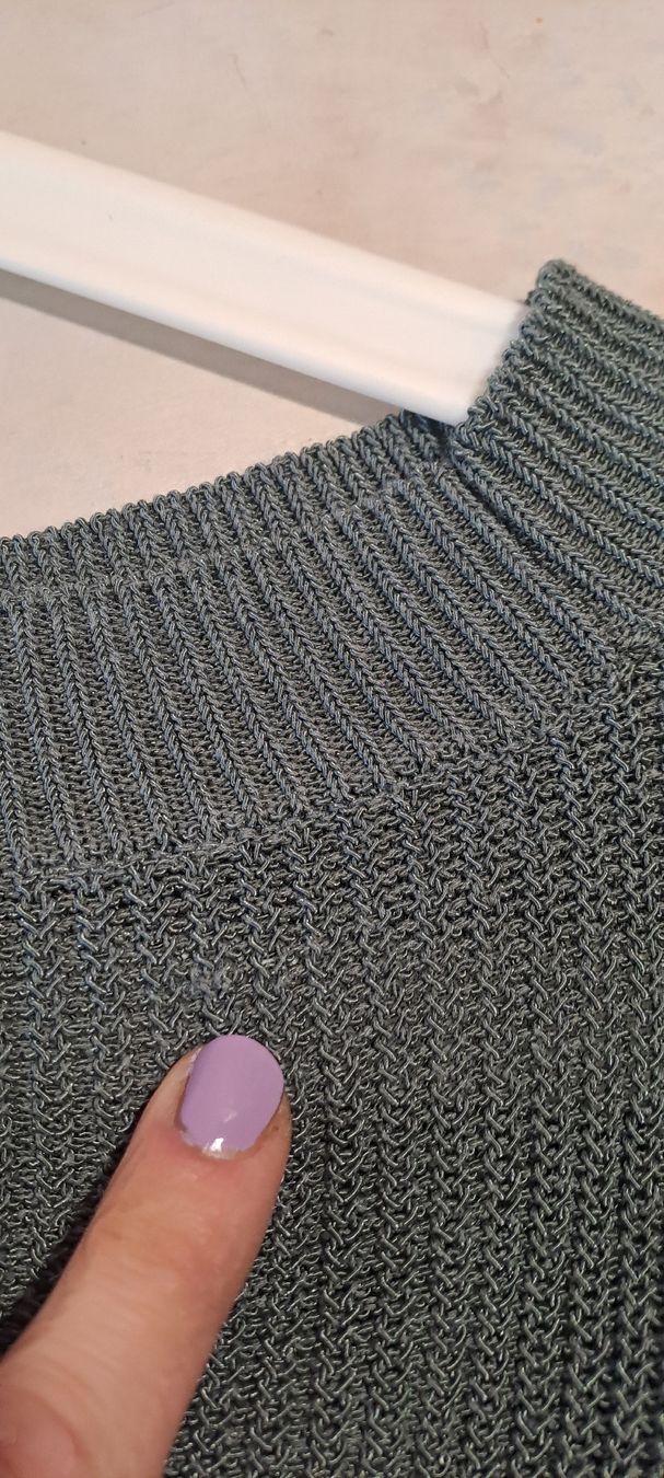 Massimo Dutti Maglioni & Felpe: Massimo Dutti Strickpullover, Gr. S, graublau/graugrün – Usato da Düdingen venduto da Anthelia 5