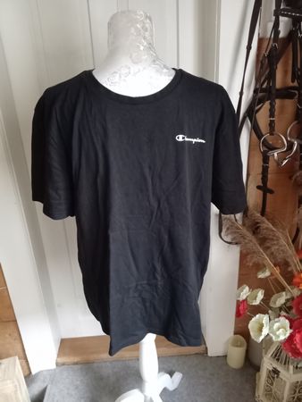 Champion T-Shirt, Schwarz, Gr. XL, Top Zustand für Sommer!