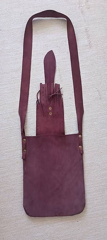 Borse da donna: Handgemachte Leder Tasche  echtes Wildleder  Boho  – Usato da Bern venduto da sv-trade 1