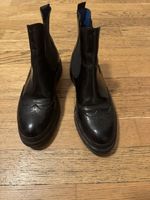 Schwarze Stiefeletten