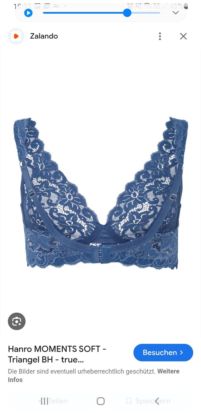 Hanro Altra biancheria intima: Hanro BH  70C NEU mit Et. – Nuovo e nell'imballaggio originale da Zürich venduto da yoarg 4