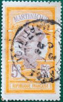 Martinique Briefmarke 5c