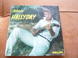 JOHNNY HALLYDAY EP POCHETTE PAPIER RARE ! ENVOI EN SUISSE
