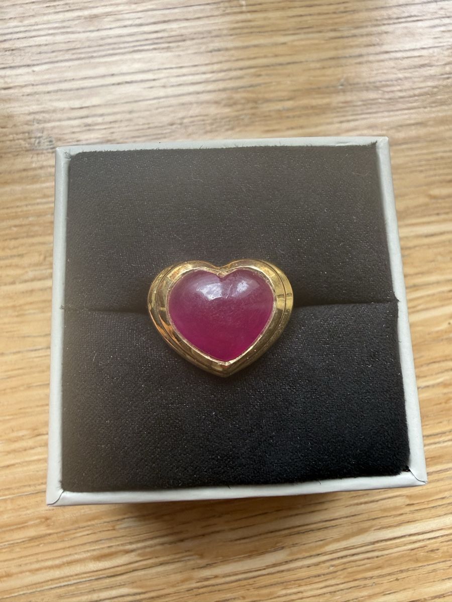Bagues: Missoma Jelly Heart Gemstone Ring – D'occasion à Zürich par sir_92jr 1