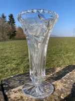 VASE  BLUMENVASE   VINTAGE  KRISTALLGLAS 1042 GR
