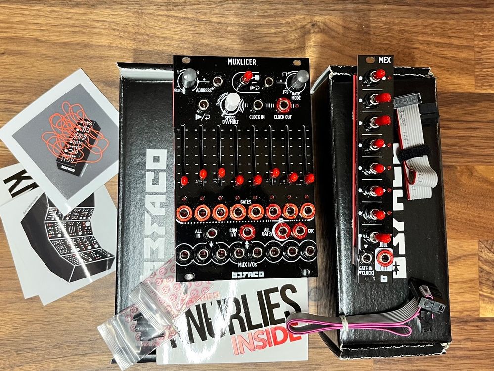 Befaco Mex その3 Befaco Muxlicer その3 Befaco Muxlicer + MEX Expander