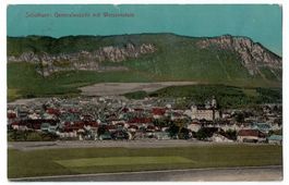 Solothurn, Generalansicht mit Weissenstein, gelaufen 1910
