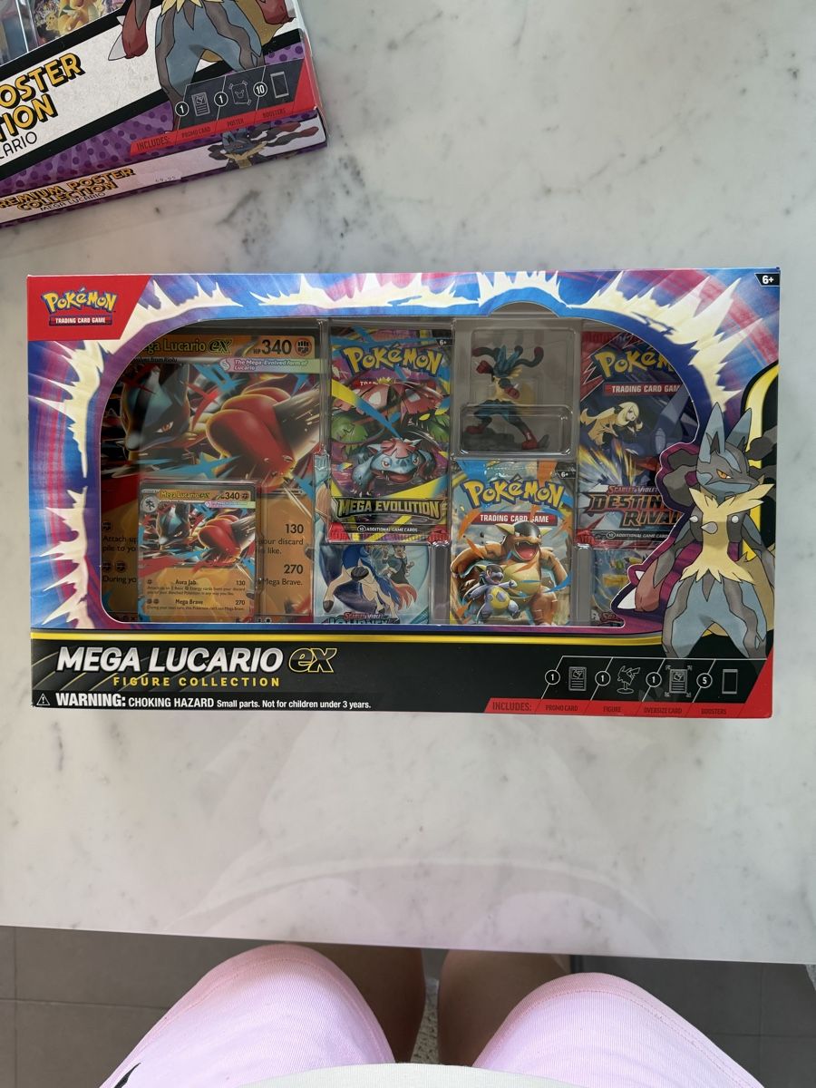 Pokémon Cartes à collectionner: Mega Lucario Figure Collection – Neuf avec emballage d'origine à Cademario par Yleeyle
