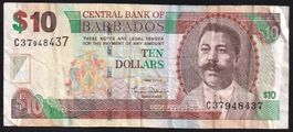 Barbados 10 Dollars 2007