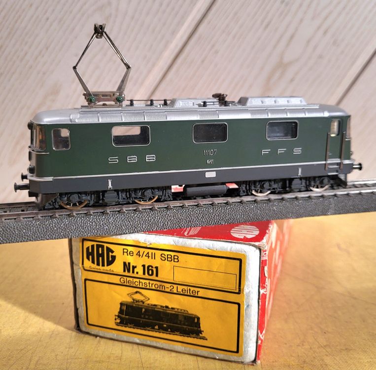 HAG 161 SBB Re 4/4 11107 ab 1.- (Gebraucht) in Tägerig für CHF 50 – mit