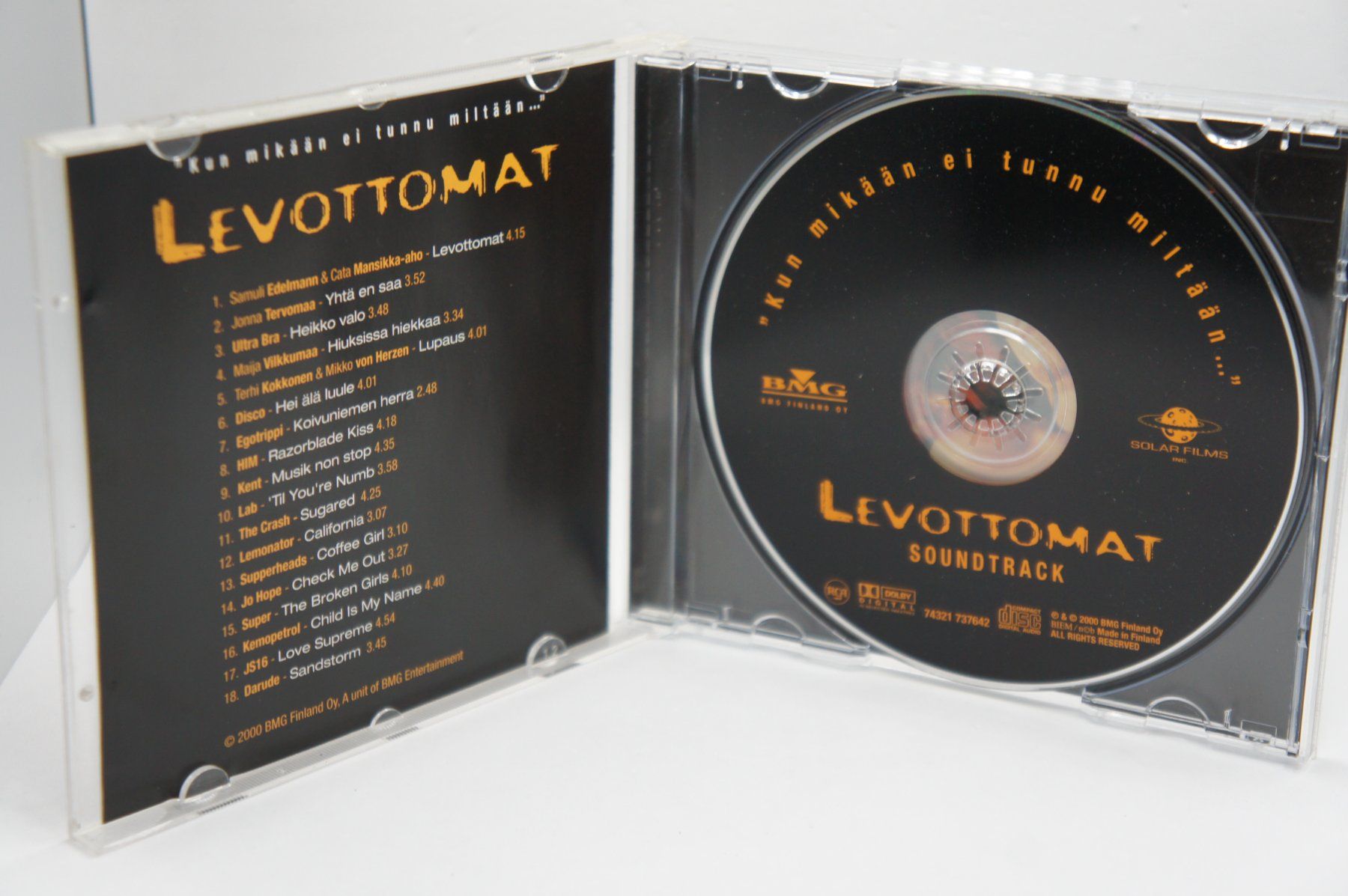 CDs: CD Levottomat Soundtrack HIM Kent – D'occasion à Ernetschwil par luisvonerni 2