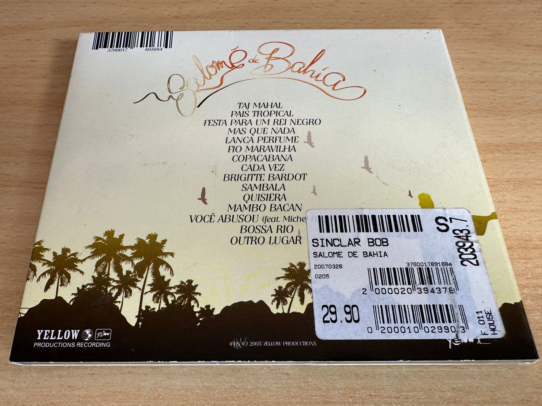 CD: Salome de Bahia - Brasil – Usato da Rikon im Tösstal venduto da Alpenmutz 1