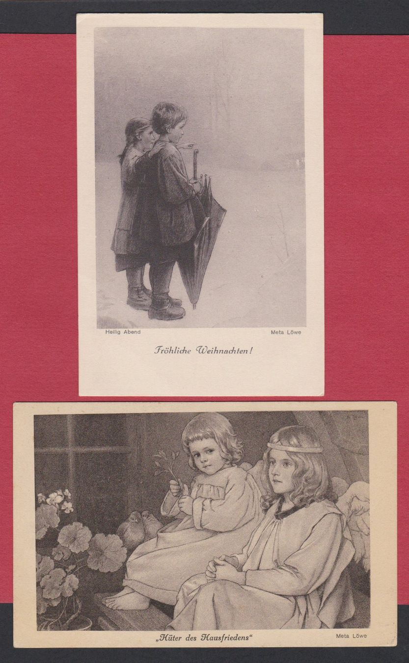 Cartes postales: Meta Löwe   -   8 versch. alte Ansichtskarten – D'occasion à Vitznau par Ropaku 4