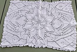 Deckeli gestrickt