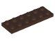 Lego Dark Brown Plate 2 x 6 10 Stück
