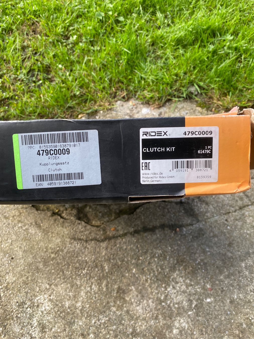 Tutti pezzi di ricambio auto: RIDEX Kupplungssatz 479C0009 - – Usato da Wildhaus venduto da mandala10 2