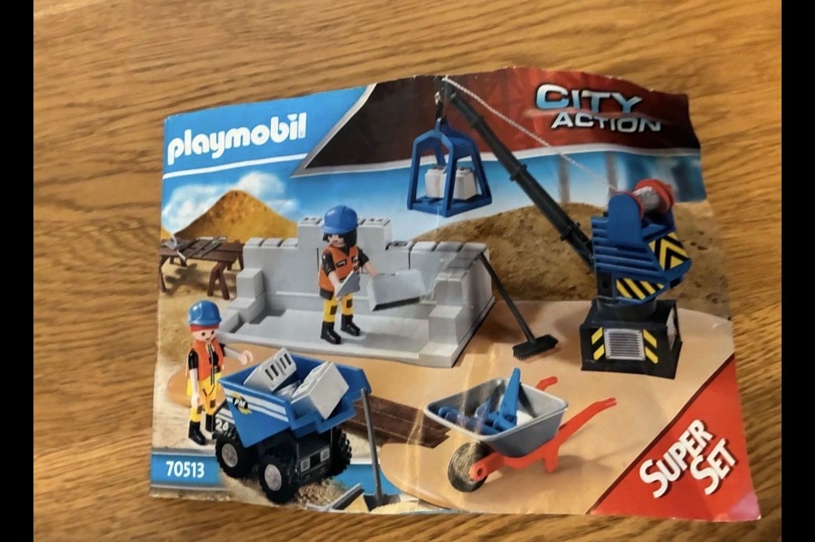 Playmobil Giocattoli: Playmobil Chantier 5323 et accessoires – Usato da Chexbres venduto da edo_j7fp 4