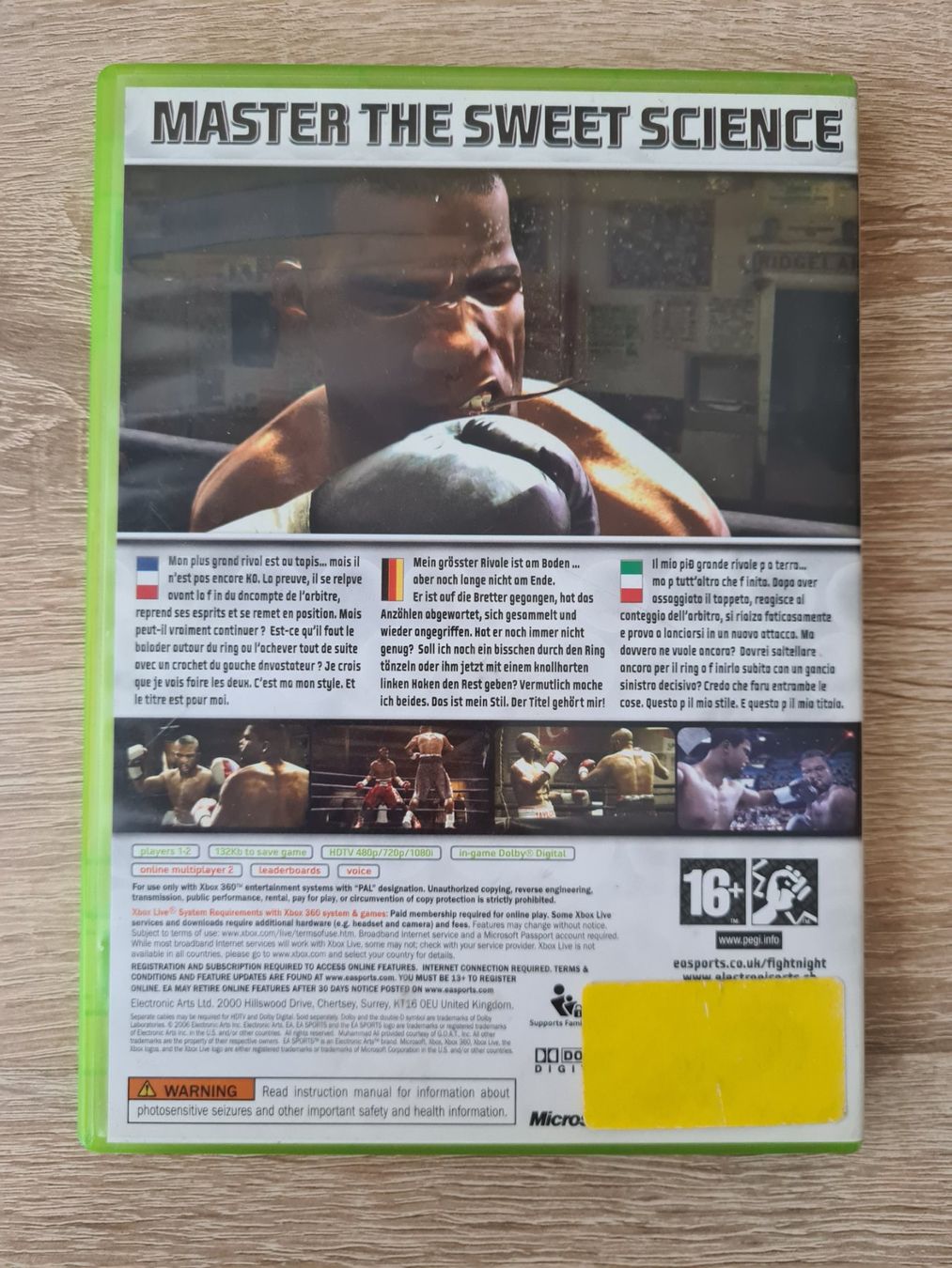 Giochi: Fight Night Round 3 - Xbox 360 – Usato da Carouge GE venduto da Gasco 1