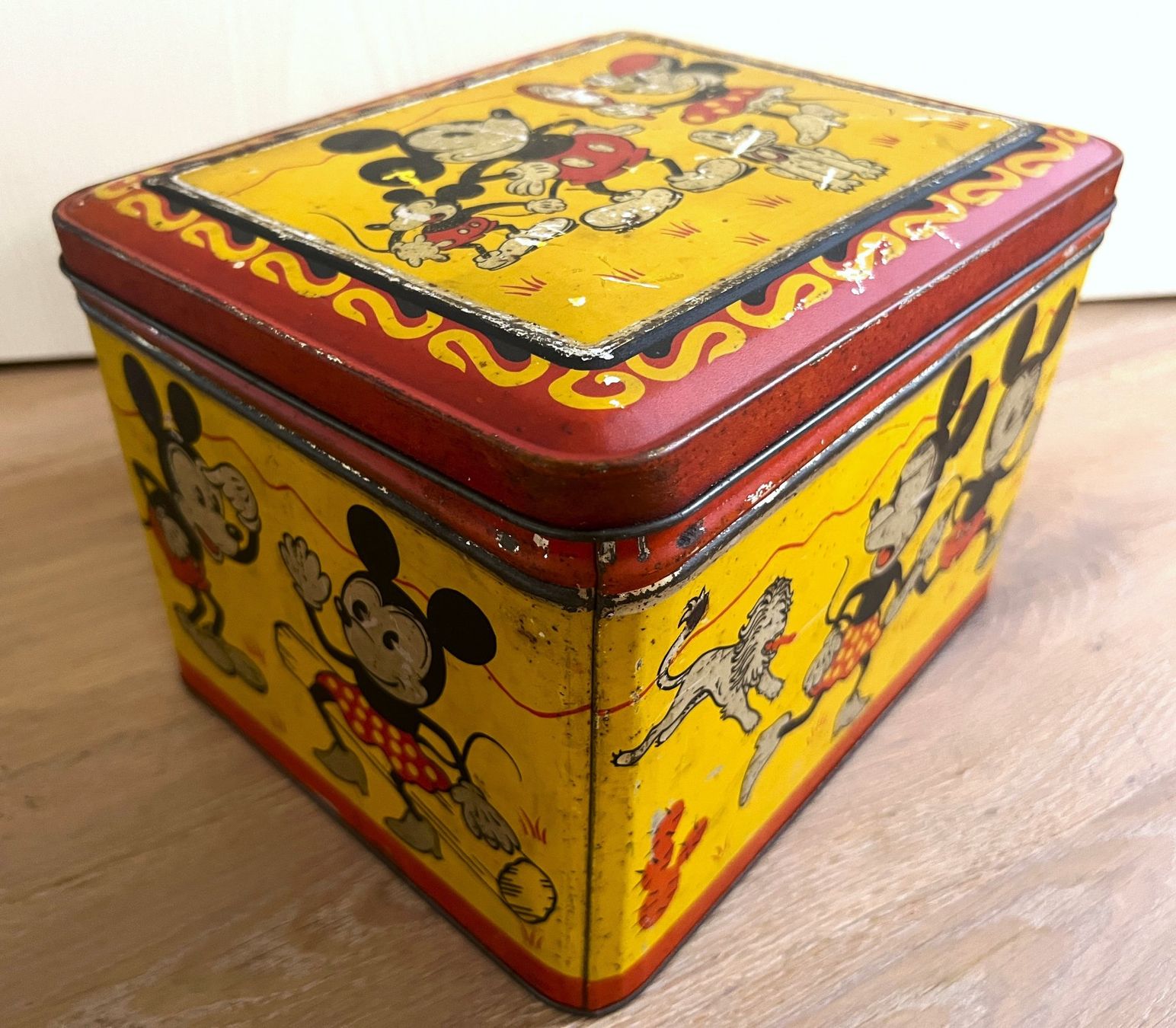Dosen: Blechdose Disch Othmarsingen selten, Micky Mickey-Mouse 30er – Gebraucht aus Rothrist von Brandystar 1