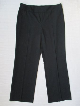 Akris punto - weite Hose aus Wolle in schwarz Gr. 44