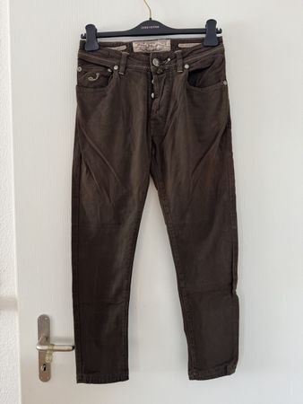 Jacob Cohen 688 Hose braun Grösse 30 Damen, oryginal italy