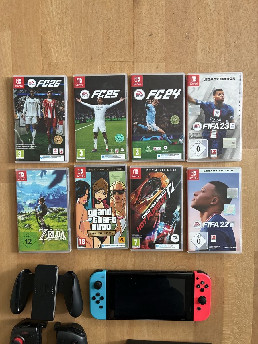 Nintendo Konsolen: Nintendo Switch mit Zubehör  – Gebraucht aus Zürich von Alpina10 4
