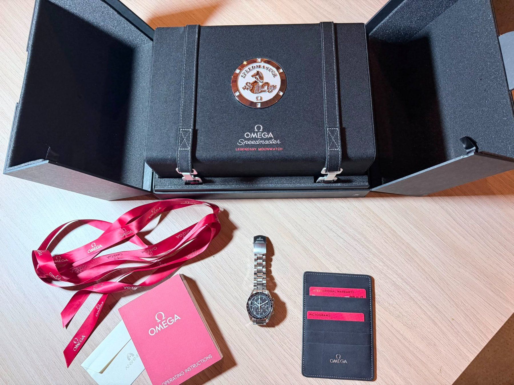 Omega Orologi: Omega Speedmaster Professional Moonwatch - Super full set – Usato da Grand-Lancy venduto da Watches-GVA 5