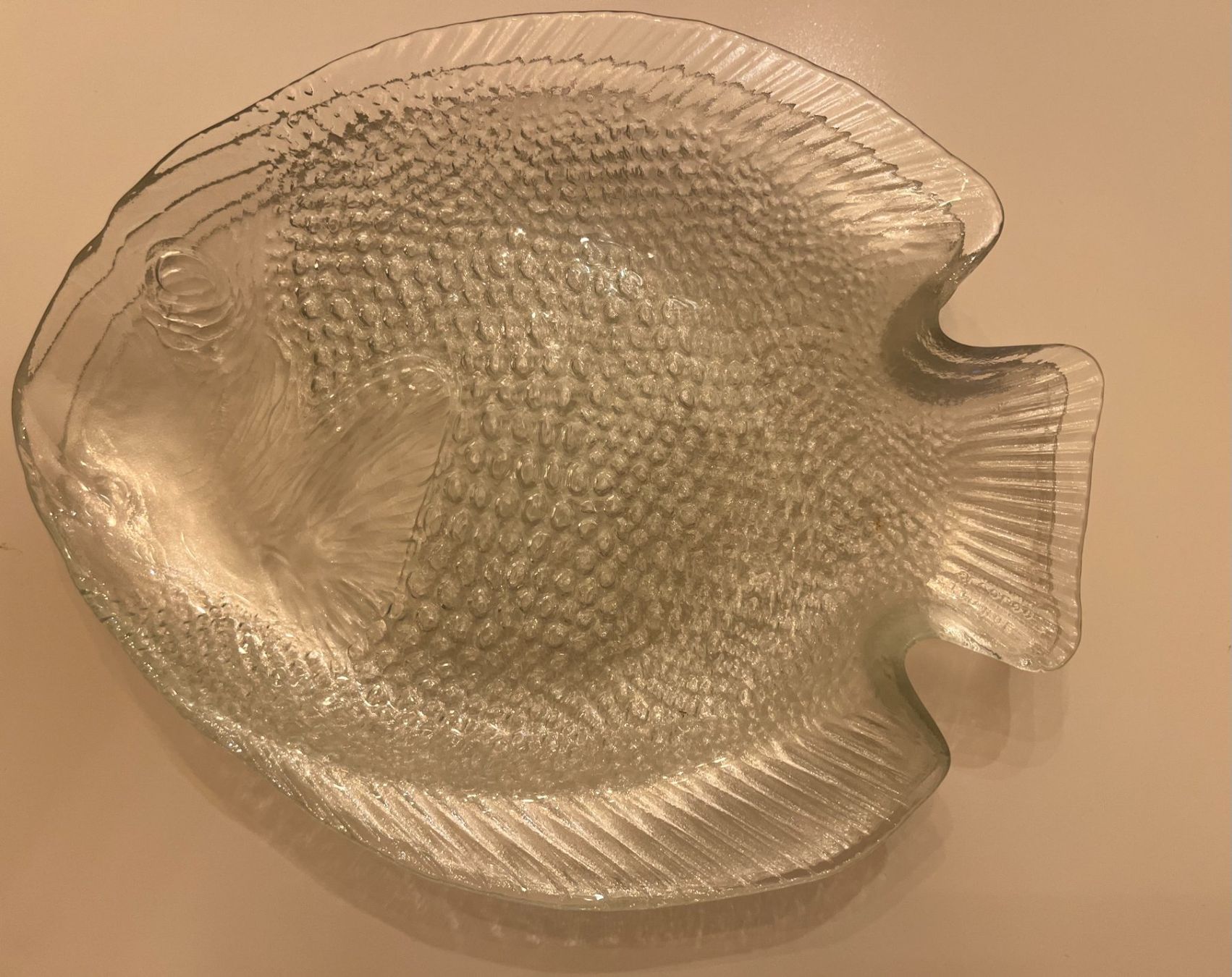 Teller: Glasteller in Fischform – Gebraucht aus Bern von golden_tiger_120 1