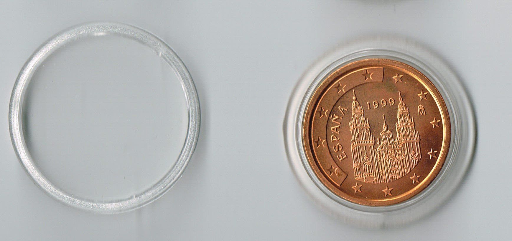 Toutes les monnaies: 1999_Espana_5_Euro_Cent_Probemünze – Neuf (Voir description) à Hombrechtikon par Fraese01