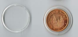 1999_Espana_5_Euro_Cent_Probemünze