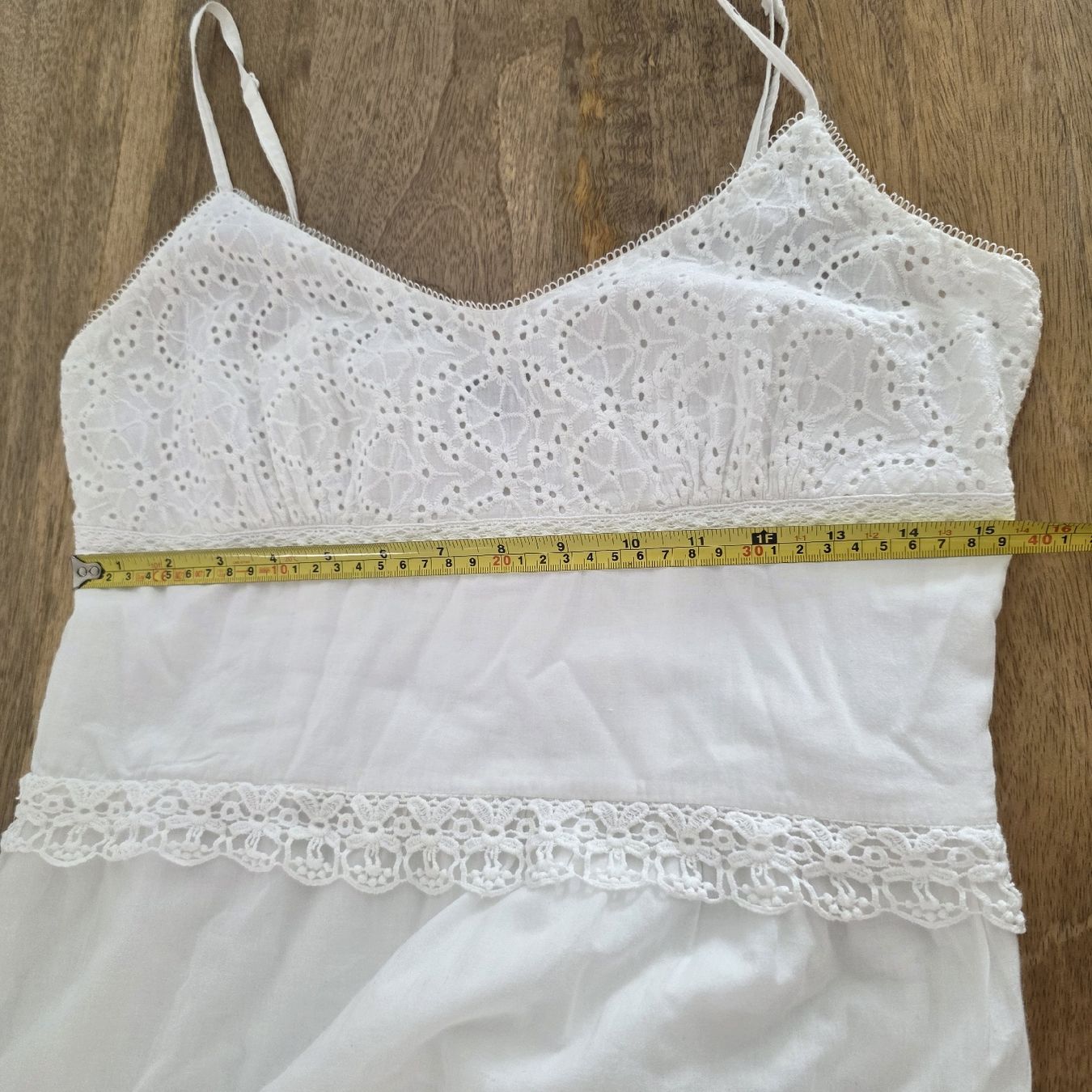 Vestiti: Wunderschönes, weisses Sommerkleid , Grösse L – Usato da Rheinsulz venduto da Gilea 6