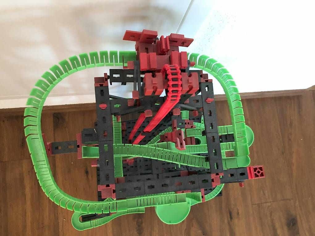 Giocattoli: Fischer Technik Dynamic L2 Profi Kugelbahn - 7 Modelle – Usato da Mühlethurnen venduto da JackyCindy 1