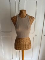 ZARA - Rippentop beige S