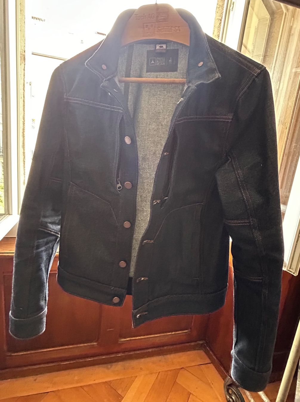 Giacche: Triple Aught Design - Blue Denim Button up Jacket – Usato da La Chaux-de-Fonds venduto da jacq_LaTsch0