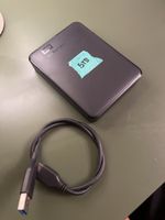 WD Elements externe Festplatte 5TB schwarz mit Kabel