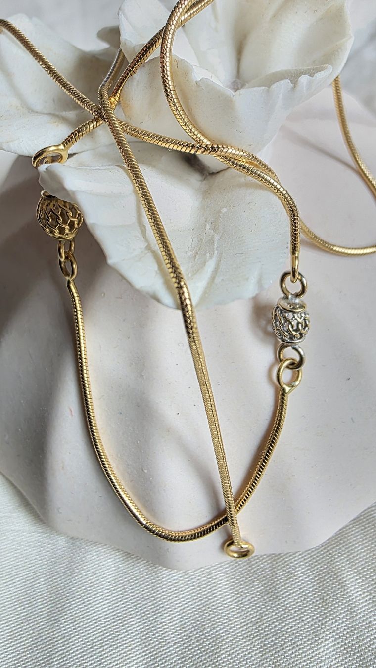 Catenine: Gold kette 18 karat .Noch neu – Nuovo e nell'imballaggio originale da Effretikon venduto da rinuom01 1