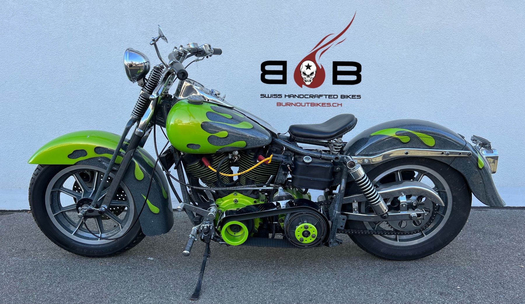 Harley-Davidson Chopper: HARLEY-DAVIDSON FLH SHOVELHEAD CUSTOM – Usato da Sirnach venduto da B.O.B.BIKES 2