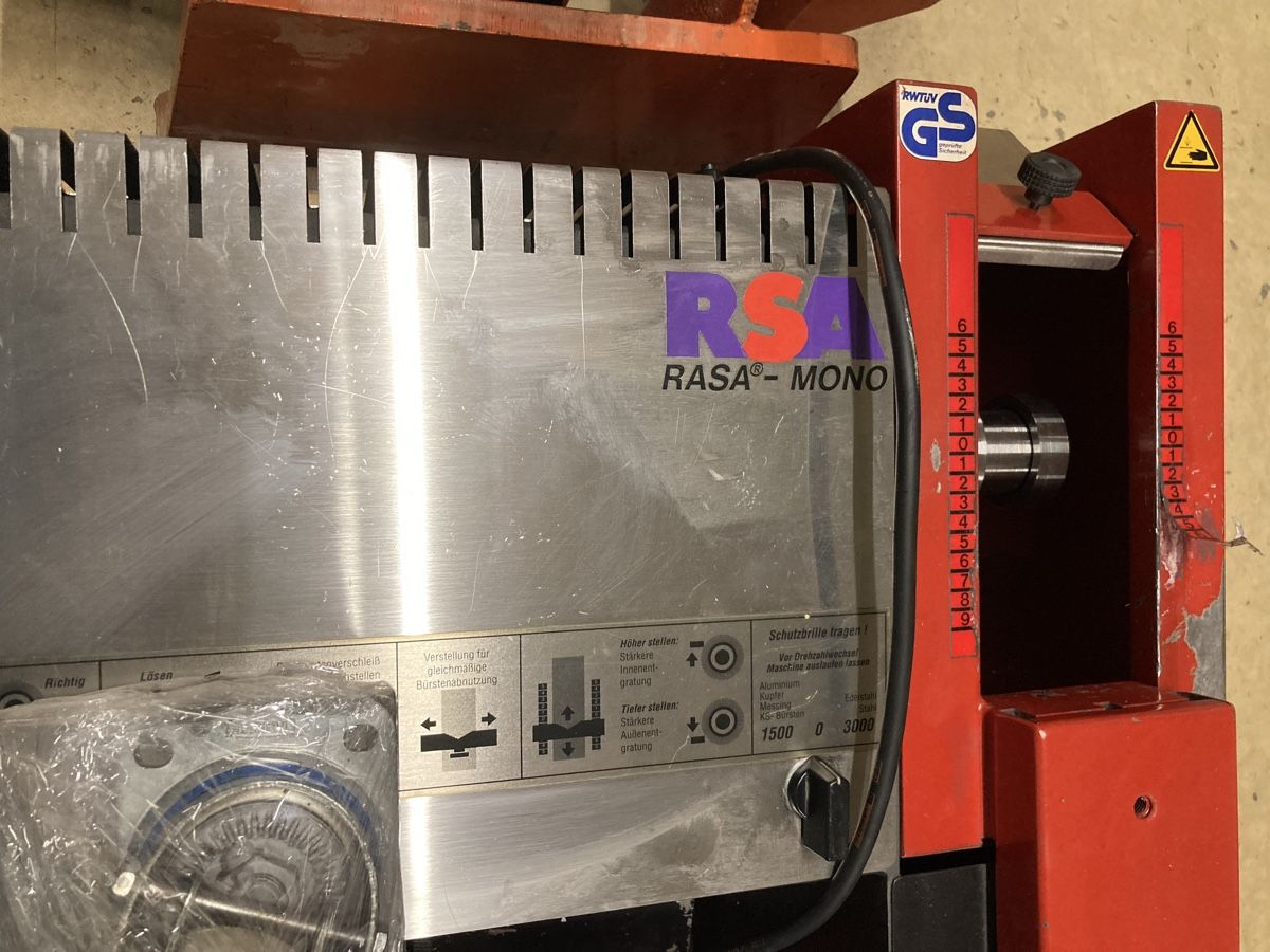 Tutte le macchine: Bürstentgratmaschine RSA RASA Mono – Usato da Hünenberg venduto da Abtech