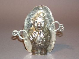 ALTE SCHKOLADENFORM GIESSFORM FIGUR LUSTIGER MANN
