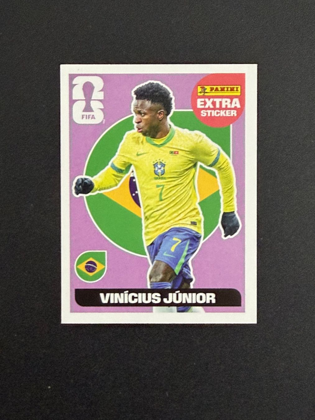 Panini Carte collezionabili: Panini WM 2026 - Extra Sticker - Vinicius Junior - Regular – Nuovo (secondo la descrizione) da Müllheim Dorf venduto da RideOn