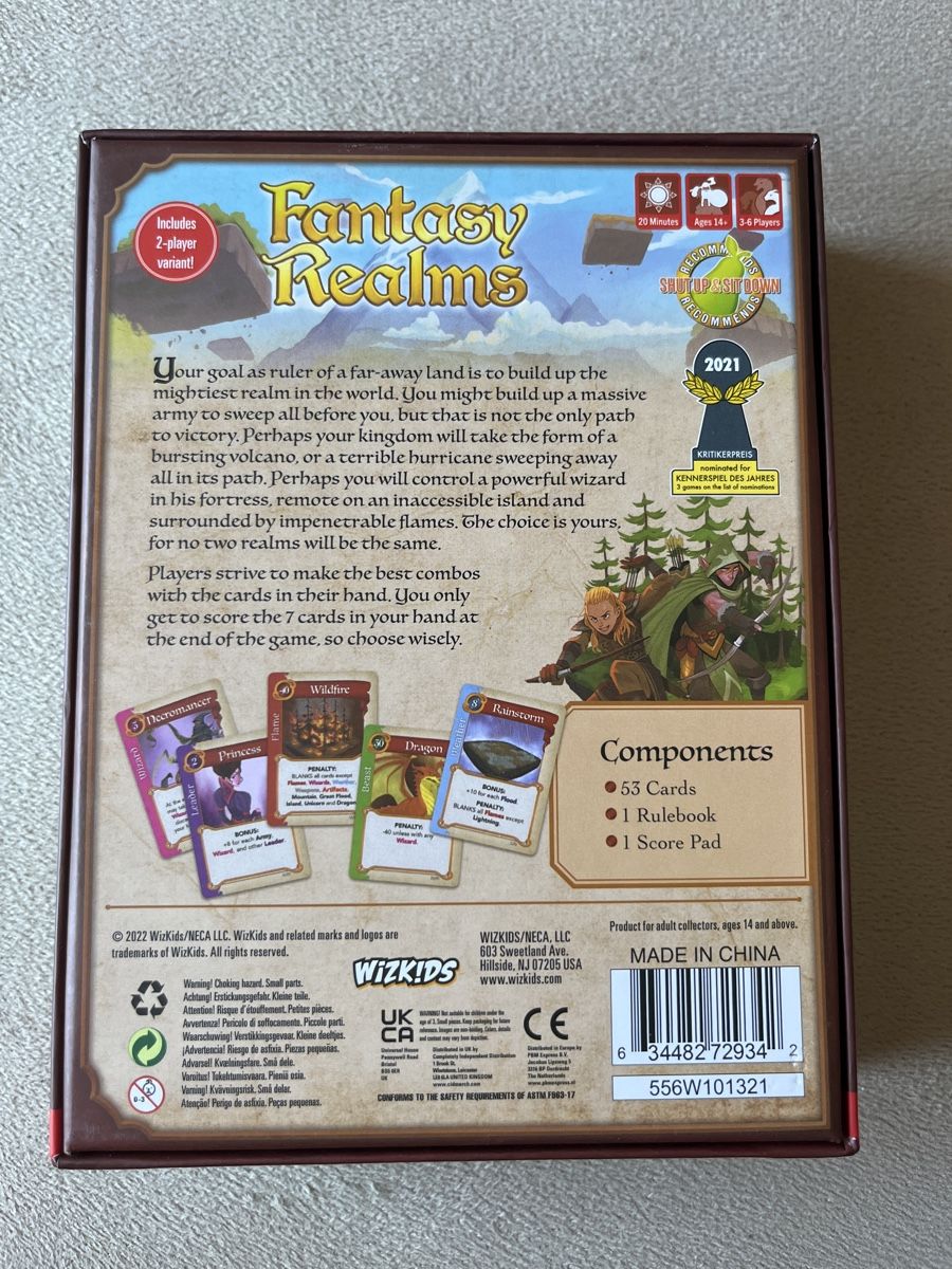 Spiele: Fantasy Realms-EN – Gebraucht aus Genève von Majikamu 1