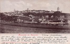 Souvenir de Romont, circulée 1901 (Guggenheim)