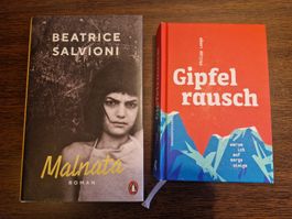 Malnata + Gipfelrausch, 2 Bücher