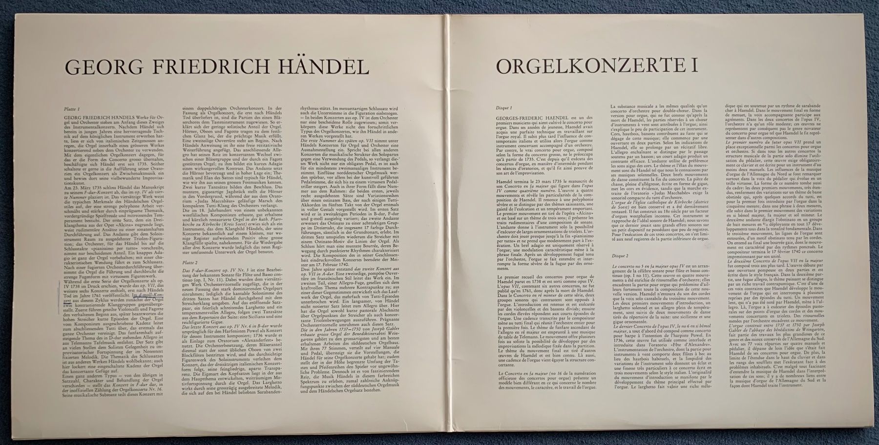 Schallplatten: Orgelkonzerte I – Gebraucht aus Spiez von martin-7973 2