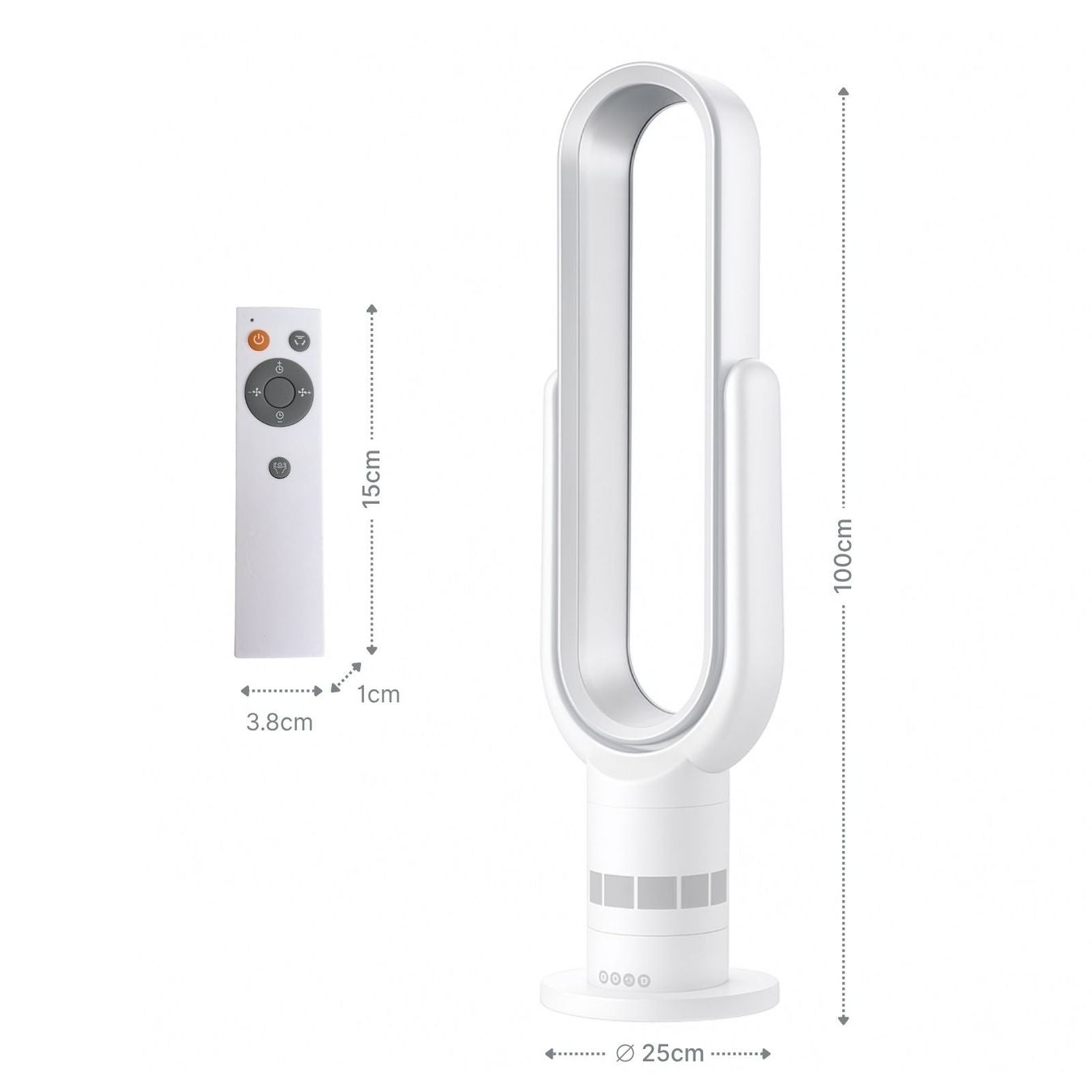 Ventilatori: Rotierender Turmventilator Standventilator Säulenventilator – Usato da Schneisingen venduto da puppenmaedchen 3