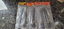 4 Set 30x Kabelbinder 15x14,5cm, schwarz, Neu und Original!